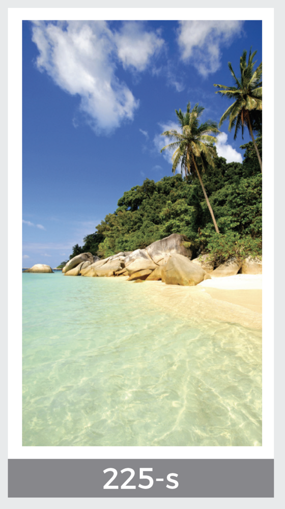 caribbean beach prayer card