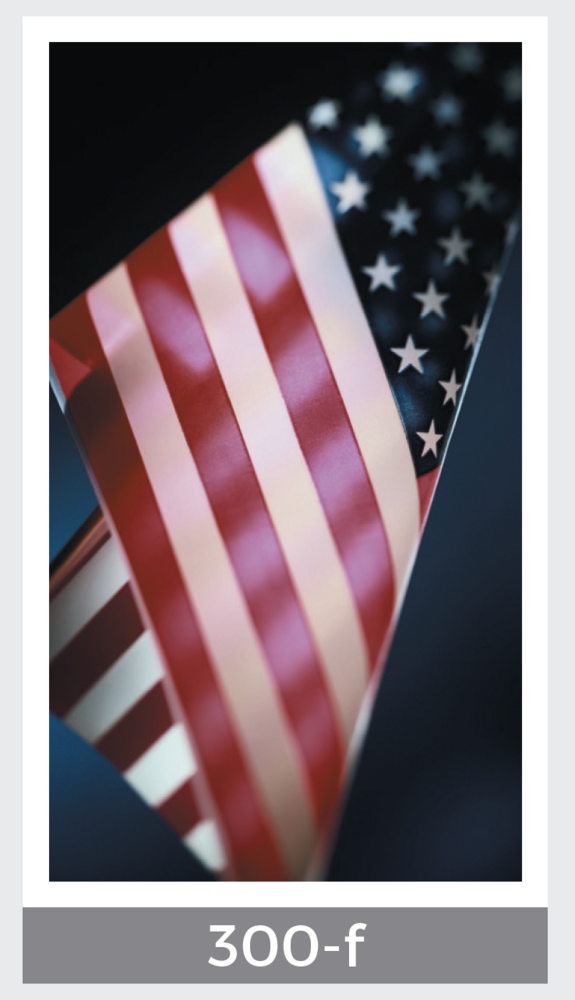 american flag prayer card