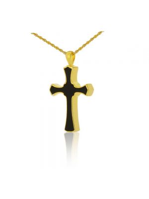 Gold and Black Cross - $95 (Gold Steel)