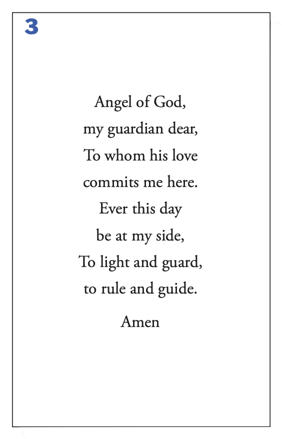 Prayer Verse 3
Angel of God (My Guardian Dear)